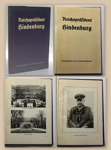 Stollberg Reichspräsident Hindenburg 1927 Militär Geschichte Biografie xy