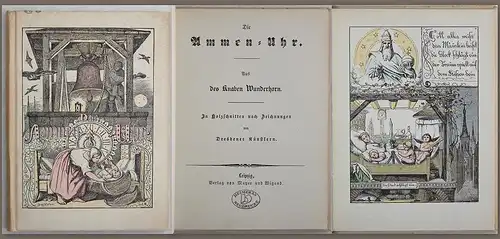 Die Ammen-Uhr. Aus des Knaben Wunderhorn. In Holzschnitten. Neudruck o.J. - xz