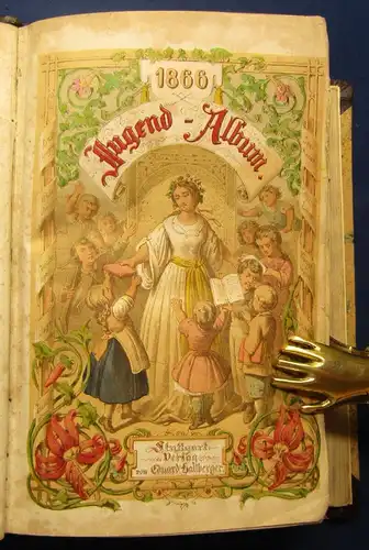 Bube Jugend-Album Blätter zur angenehmen u. lehrreichen Unterhaltung 1866 js