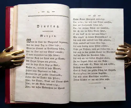 Morgen und Abendopfer in Gesängen 1810 Witschel, Pfarrer zu Igensdorf am