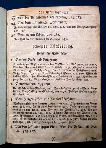 Neues Braunschweigeres Gesangbuch 1779 Ganzledereinband aus dem Jahr 1831 js