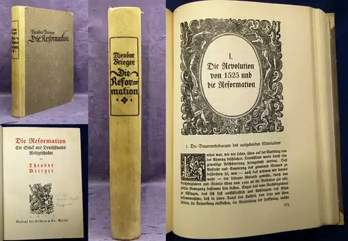 Brieger Die Reformation Ein Stück aus Deutschlands Weltgeschichte 1914 js