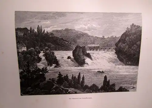 Fels Die Schweiz 2. Bd. apart Von Bern über Basel nach dem Osten um 1880 js