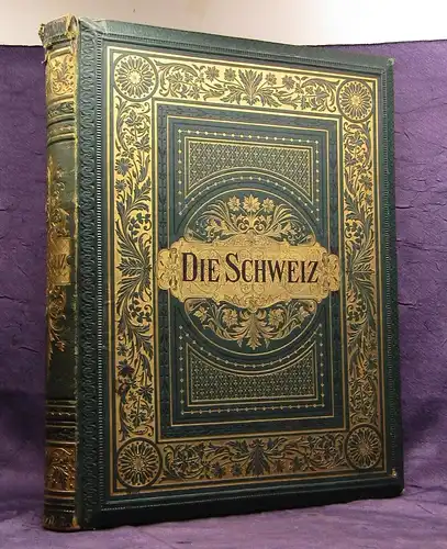 Fels Die Schweiz 2. Bd. apart Von Bern über Basel nach dem Osten um 1880 js