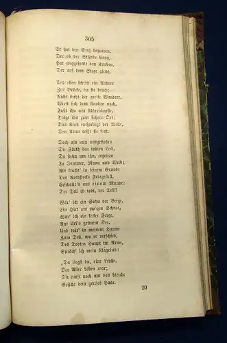 Gihr Uhland´s Leben Ein Gedenkbuch für das deutsche Volk 1864 Geschichte  mb