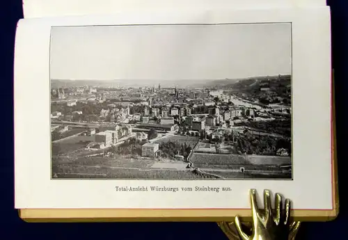 Göbl Würzburg Ein kulturhistorisches Städtebild 1910 Guide Führer Reisen mb