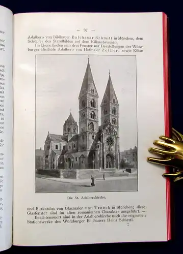 Göbl Würzburg Ein kulturhistorisches Städtebild 1910 Guide Führer Reisen mb