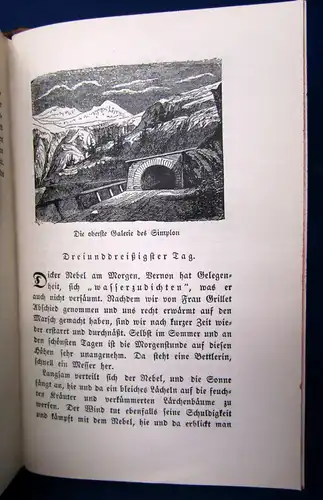 Töpffer Reißen im Ziczack 1912 Georg Müller Verlag Geschichten Erzählungen  js