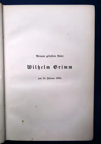 Novellen von Hermann Grimm 1856 selten EA Literatur Lyrik Klassiker js
