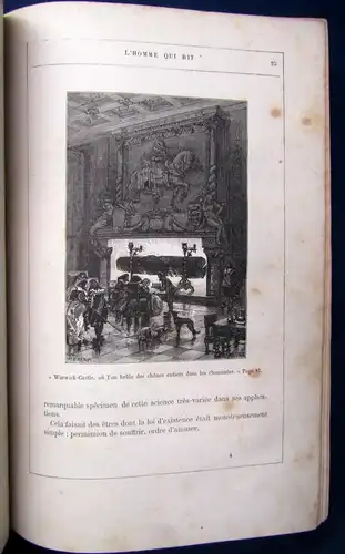 Hugo, Victor L' Homme Qui Rit.. Der Mann der lacht um 1860 Literatur js