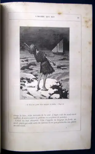 Hugo, Victor L' Homme Qui Rit.. Der Mann der lacht um 1860 Literatur js