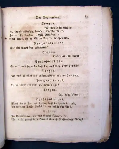 Schwab Römische Dichter in neuen metrischen Übersetzungen 1838 21. Band js