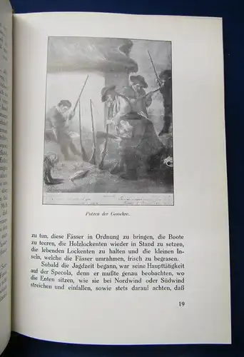 Buchheim Jagd auf Wasserwild 1930 Luxusausgabe Exemplar 14/ 50 Schützen js