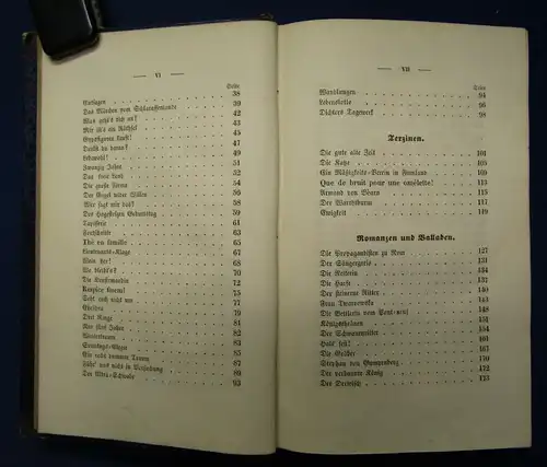 Mueller Gedichte von Franz Freiherrn Gaudy 1847 selten Literatur Belletristik js