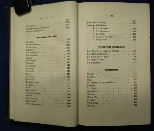 Mueller Gedichte von Franz Freiherrn Gaudy 1847 selten Literatur Belletristik js