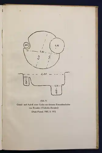 Frenzel Die vorgeschichtlichen Siedlungen 1924 Geschichte Sachsen Landeskunde sf