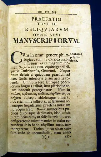 Ludewig Reliquiae Manuscriptum omnis aevi Diplomatum 1720 Geschichte mb