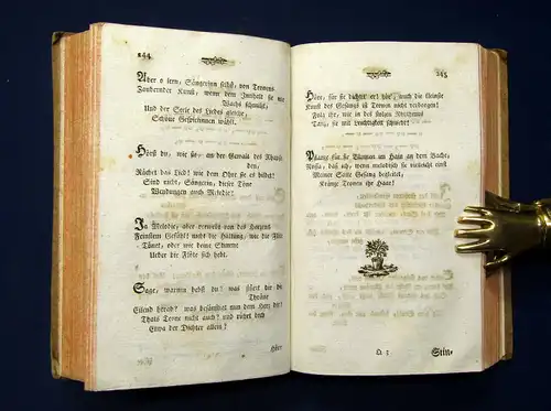 Klopstock Oden und Lieder  2 Bände in 1  1776 Belletristik Balladen mb