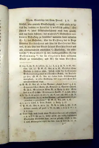 Martin Lehrbuch des deutschen gemeinen Criminal-Processes 1836 Geschichte mb