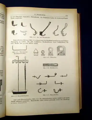 Holzborn Der Eisenwarenhandel Ein Lehr- und Nachschlagewerk um 1925 Technik mb