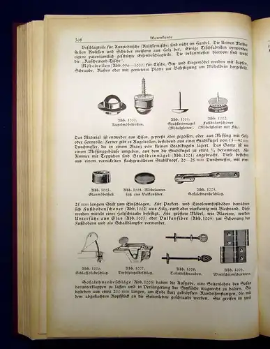 Holzborn Der Eisenwarenhandel Ein Lehr- und Nachschlagewerk um 1925 Technik mb