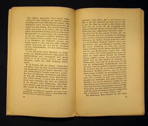 Solovjeff Drei Reden zum Andenken Dostojewskys 1881- 1883 Menschheit js