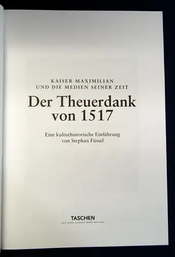 Die Abenteuer des Ritters Theuerdank kolorierter Nachdruck von 1517,2003 js