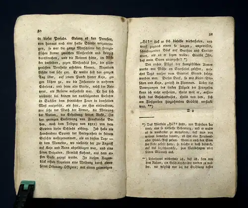 Odeleben Napoleons Feldzug in Sachsen, im Jahr 1813 treue Skizze dieses Krieg js