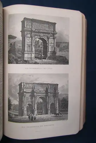 Fels Meyer Reisebücher " Rom " und die Campagna 1895 selten Ortskunde js