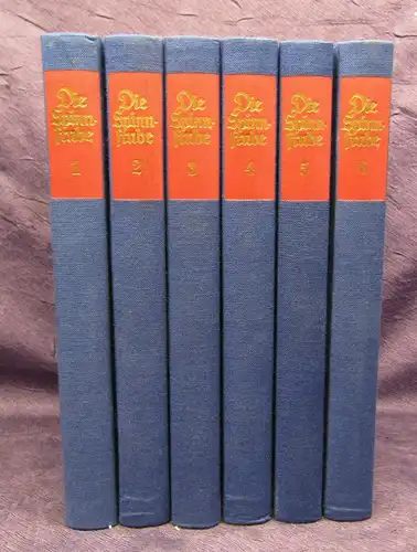 Horn Die Spinnstube Nachdruck 1927 Jahrgang 1849-1860 1-6 komplett  js