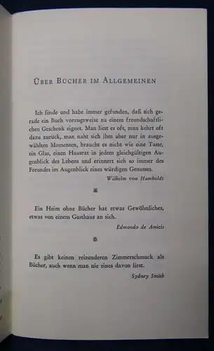 Kalenter, Ossip Kurioses von Büchern und Bücherschreibern 1963 Signatur vors  js