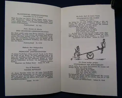 Kalenter, Ossip Kurioses von Büchern und Bücherschreibern 1963 Signatur vors  js