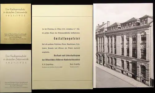 Schlösser, Norbert Eine Kaufmannsschule in deutscher Zeitwende 1931-1935