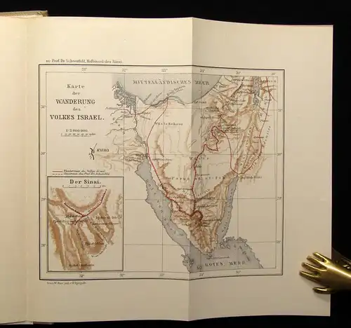 Schoenfel Die Halbinsel des Sinai in ihrer Bedeutung nach Erdkunde 1907