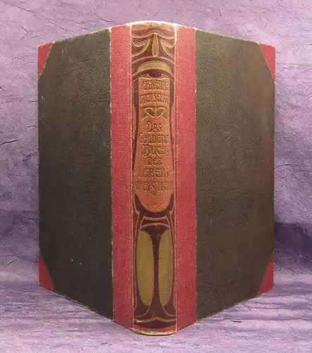 Ritter Das Godlene Buch der Lebensweisheit um 1900 Lebensspiegel Fundgrube