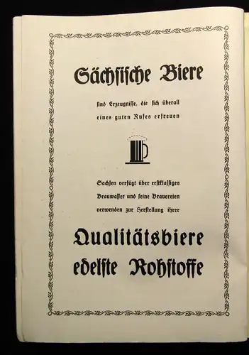 Das Sachsenbuch 1943 (frühere Handbuch für Sachsen) Ortsverzeichnis 127.Jhg.