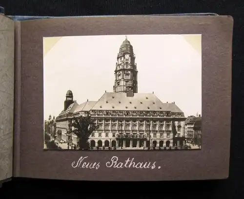 Fotoalbum mit 23 Fotographien von Dresden und der Sächs. Schweiz um 1930 9x14 cm