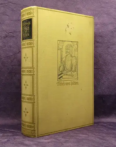 Strauß Ulrich von Hutten 1930 Geschichte Mit 38 zeitgenössischen Bildern