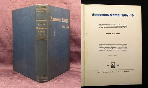 Student Kameruns Kampf 1914/16 1942 Militaria Militär Geschichte Kriegstagebuch