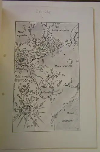 Lohrmann Mondkarte in 25 Sektionen 1963 2.Auflage J. F. Julius Schmidt js