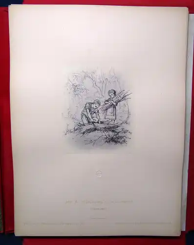 A,. Henschel's Skizzenbuch um 1880 48( von 50) Tafeln Künstler Kunst 3.Teil js
