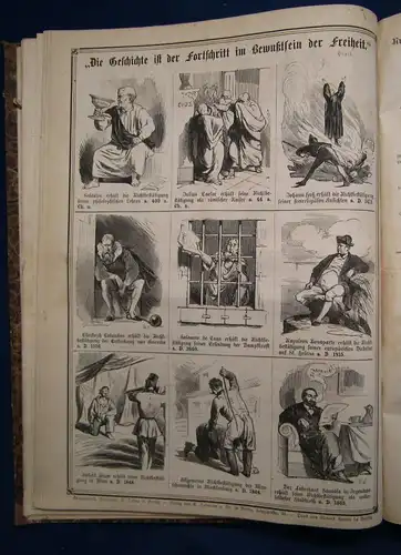 Kladderadatsch 18. Jahrg.Hefte 1-60 1865 Humoristisch-satirisches Wochenblatt js