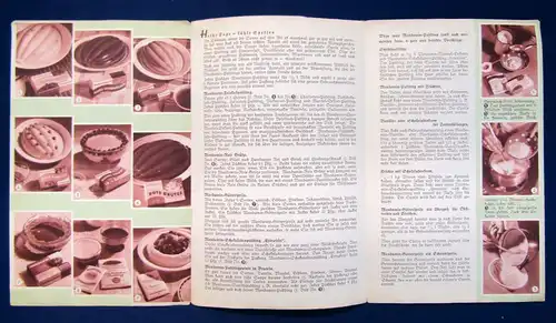 Original Prospekt von Mondamin - Pudding um 1930/40 Anleitung Werbung sf
