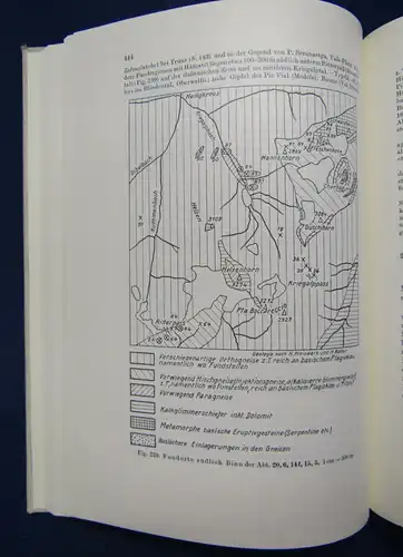 Koenigsberger Die Zentalalpinen Mineralagerstätten 1972 Geschichte Geotechnik sf