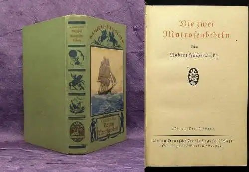 Liska-Fuchs Robert Die zwei Matrosenbibeln 1890 Kamerad-Bibliothek Erzählungen