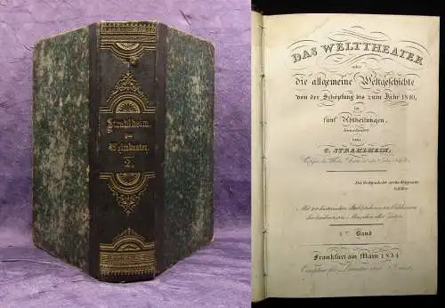 Strahlheim Das Welttheater oder die allgemeine Weltgeschichte 2.Bd. 1834