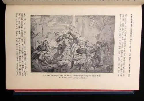 K. F. Beckers Weltgeschichte Bd. 3-4 1890 Bildband Bevölkerung Illustrationen