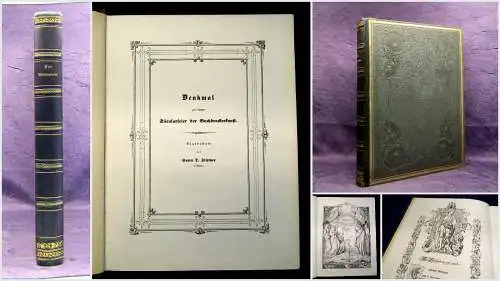 Marbach Bendemann Hübner Rethel Das Nibelungenlied 1840 Sonderausgabe Flittner m