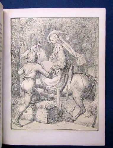 Eichendorff Aus dem Leben eines Taugenichts 1842 Zeichnungen v Schrödter 1842 js