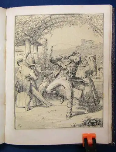 Eichendorff Aus dem Leben eines Taugenichts 1842 Zeichnungen v Schrödter 1842 js